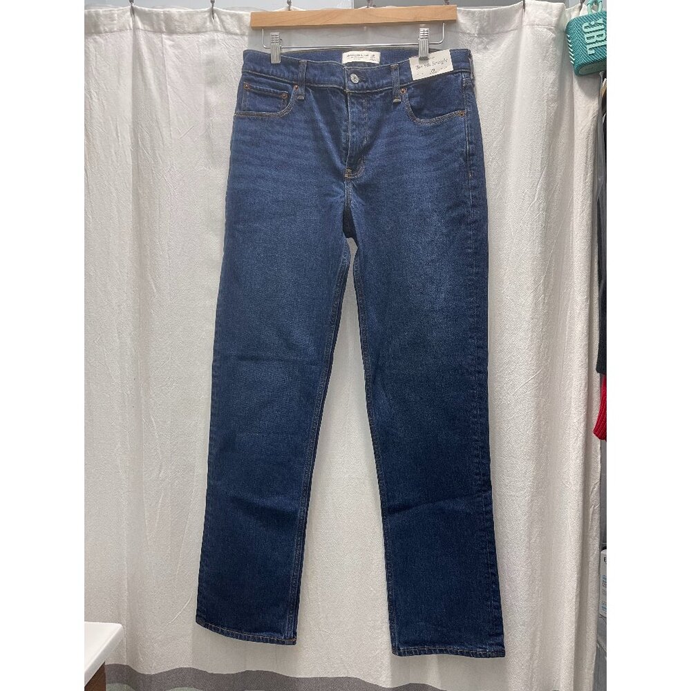 Abercrombie & Fitch 90’s Straight Mid Rise